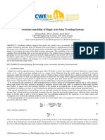 Torsional Instability of Single Axis Solar Tracking Systems Rohr Bourke Banks 2015