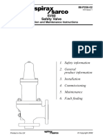 SV80 Safety Valve-Installation Maintenance Manual