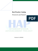 Best Practice Catalog: Penstocks and Tunnels