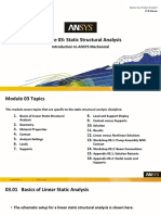 Mechanical Intro 17.0 M03 Structural Analysis PDF