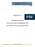 Preliminary Facility Management Plan