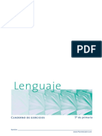 Cuaderno de Verano Lengua 5 Ep PDF