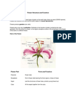 Flower Structure and Function