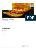 Panetone Salgado - Receitas Edu Guedes - Site Oficial