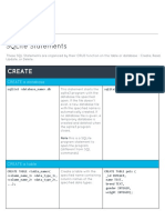 SQL Sqlite Commands Cheat Sheet PDF