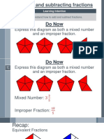 3 5 Fractions Lesson