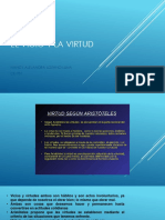 El Vicio y La Virtud (Punto de Vista Filosófico)