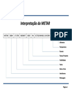 Interpretação METAR