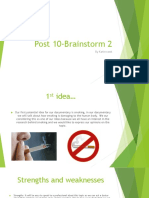 Post 10-Brainstorm 2: by Katie Cook