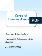 Corso Di Finanza Aziendale