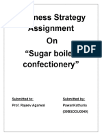 Business Strategy Assignment On "Sugar Boiled Confectionery"