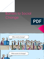 Barriers To Social Change