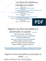 Higiene Na Ótica de Estética e Prevenção Na Saúde