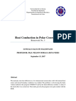 Heat Conduction in Polar Coordinates