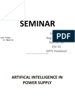 Presentation AI IN POWER SYSTEMS