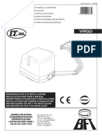 Manual Instalare Programare BFT Virgo