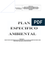 Plan Especifico Ambiente Soinca Sidor