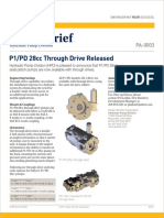 PUMP P1PD28ccThroughDrive Brief PA-0003