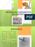 Materiales Componentes Del Concreto (1 Exposicion)