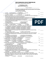 1st Periodic Test Earth and Life Science