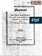 Pastoral Del Obispo Juan Sinforiano Bogarín en La Ocasión de La Cuaresma Sobre La Necesidad Del Trabajo. Asunción 1898