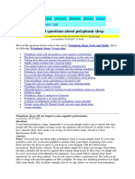 Frequently Asked Questions About Polyphasic Sleep: Polyphasic Sleep: Facts and Myths Polyphasic Sleep: 5 Years Later