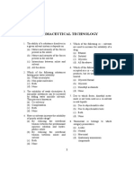 1 MCQ Pharmaceutical Technology