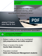 Thesis Proposal Presentation Format