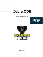 Cobra ODE User Manual (English) v2.4 PDF