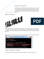 IP Address Classes and Ranges