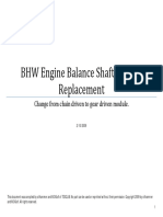 BHW Balance Shaft Module Replacement