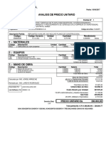 1 Materiales .-: Cantidad Código Covenin: Código: Rendimiento Unidad