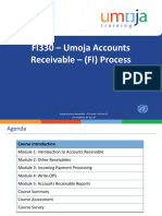 FI330 Umoja Accounts Receivable FI Process ILT PPT v23