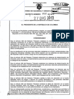 Decreto 3032 de 2013 PDF