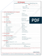 KYC Documents Required For ..