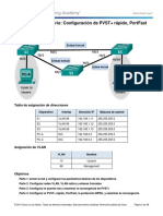 2.3.2.3 Lab - Configuring Rapid PVST+, PortFast, and BPDU Guard