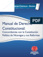 Manual de Derecho Constitucional - Oscar Castillo - Nicaragua PDF