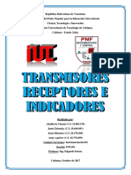 Transmisores. Receptores. Indicadores