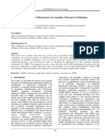 A New Approach For The Effectiveness of Coaxiality Tolerance Verification