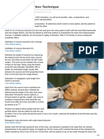 Nasogastric IntubationTechnique