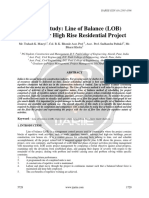 A Case Study Line of Balance LOB Method For High Rise Residential Project Ijariie5728