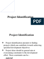 Project Identification