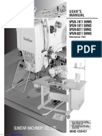 Instruction Manual Sunstar SPS-B1811 - Series PDF