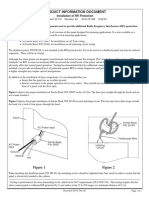 Product Information Document: Installation of RFI Protection