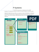 RFC in SAP Systems