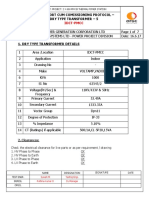 Test Report Cum Comissioning Protocol - Dry Type Transformer - 5