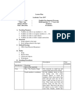 Lesson Plan Teaching Numbers