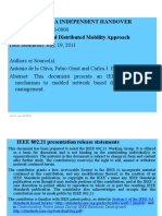 Ieee 802.21 Media Independent Handover: 21-07-xxxx-00-0000