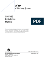 Traffic Alert/Advisory System: SKY899 Installation Manual