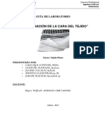 1 - Determinación de La Cara Del Tejido